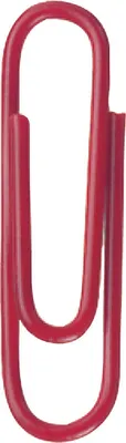 Produktbild von Alco Briefklammer Metall kunststoffüberz 26mm rot 1000 Stück