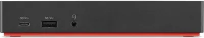 Zdjęcie produktu dla Lenovo 40AS0090EU, Przewodowa, USB 3.2 Gen 1 (3.1 Gen 1) Type-C, 3,5 mm, 10,100,1000 Mbit/s, Czarny, 10 Gbit/s
