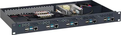 Produktbild von Rackmount.IT RM-PI-T1, Schwarz