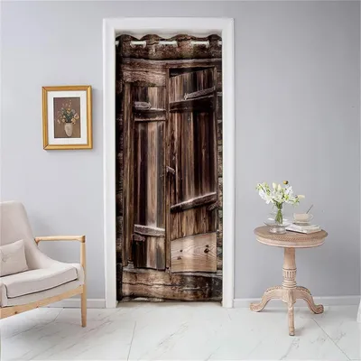 Zdjęcie produktu dla Zasłona na drzwi z przelotkami, 117x138 cm, styl E, zaciemniająca, termoizolacyjna, idealna jako przegroda, wykonana z poliestru