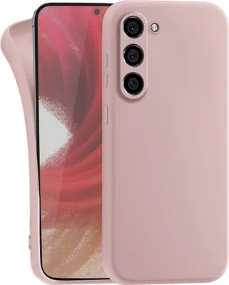 Produktbild von MyGadget Silikon Hülle Kompatibel mit Samsung Galaxy S23 - robuste Schutzhülle TPU Case Slim Silikonhülle - Back Cover Kratzfest Handyhülle - Matt Rosa