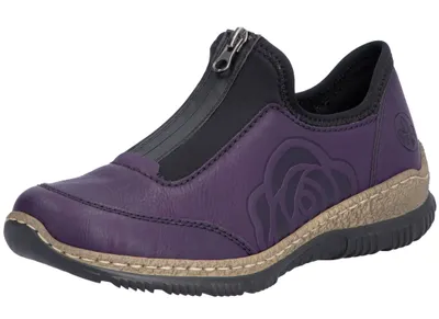 Produktbild von Rieker Komfort Slipper Damen 31383736363438 Lila 41 EU