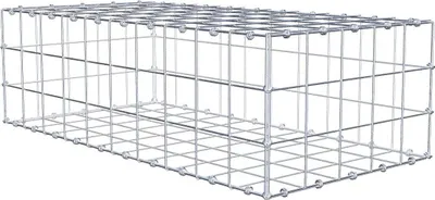 Produktbild von Gabione 100 cm x 30 cm x 50 cm (L x H x T), Maschenweite 10 x 10 cm, Spiralring