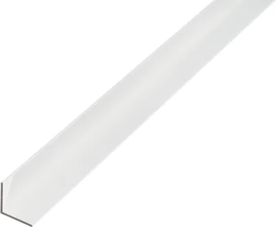 Produktbild von Alberts Winkelprofil | Aluminium, silberfarbig eloxiert | 1000 x 50 x 50 mm