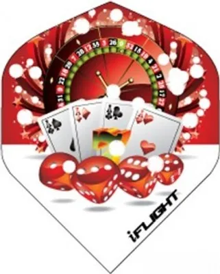 Produktbild von Flights Dartboard Casino INV 008