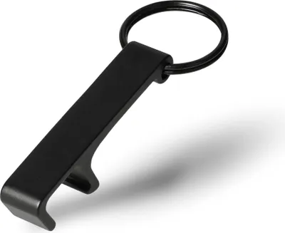 Produktbild von Flaschenöffner 'Smartopener' - Kapselheber aus Aluminium - robuster Bierflaschenöffner für Bierliebhaber - matt-schwarz