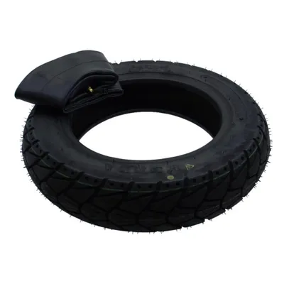 Imagen del producto de Neumáticos para todas las estaciones Kenda K415, 3.50-10, 56L, sin cámara (TL), con diseño M+S, + cámara para Vespa PX Ape