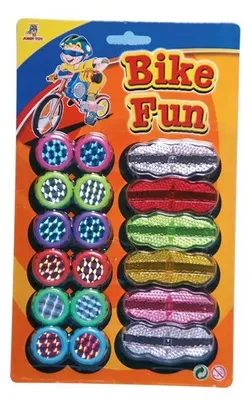 Image de Accessoires colorés pour le vélo