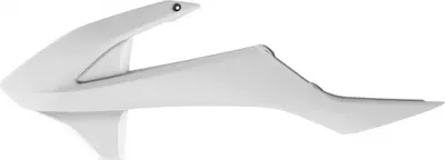 Produktbild von POLISPORT Kühlerspoiler seitlich Weiß passend für KTM SX85