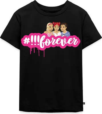 Produktbild von Spreadshirt Die Drei Ausrufezeichen #forever Kinder Premium T-Shirt, 110/116 (4 Jahre), Schwarz