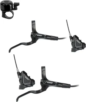 Image de Kit Shimano - Frein à disque hydraulique MT200 Road VR & HR 1000 mm/1700 mm - BL-MT200 / BR-UR300 avec sonnette