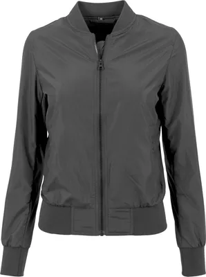 Immagine prodotto di Build Your Brand giacca bomber da donna in nylon RW6480 (XL) (Nero)