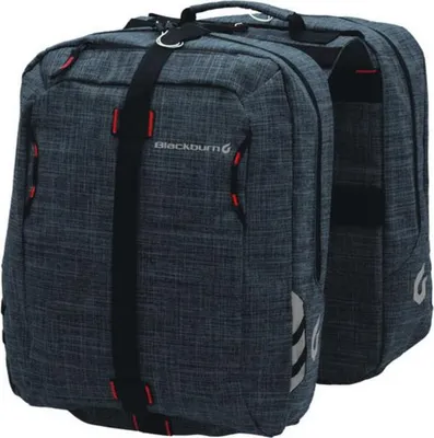 Produktbild von Blackburn Gepäckträgertasche Central Saddle Bag Pannier kohlefarbend