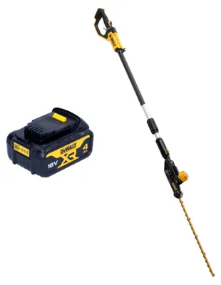 Produktbild von DeWalt DCMPH 566 N Akku Stabheckenschere 18 V 55 cm + 1x Akku 4,0 Ah - ohne Ladegerät