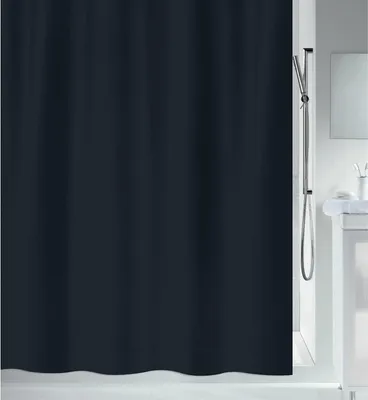 Obrázok produktu pre Spirella 10.18122, Jednofarebné, Prsteň, Polyester, Čierna, 30 °C, 1800 mm