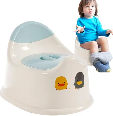 Productafbeelding van Draagbaar kinderpotje als comfortabele toiletstoel met veilige antislip