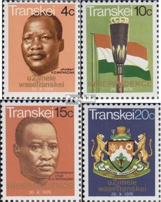 Produktbild von Briefmarken Südafrika - Transkei 1976 Mi 18-21 (kompl.Ausg.) FDC Unabhängigkeit