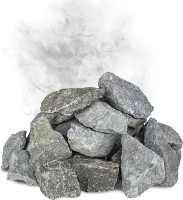 Obrázek produktu pro Německé saunové kameny z diabasu Flameup, 20 kg, 50 - 80 mm, předmyté infuzní kameny pro saunová kamna, ručně vybírané saunové příslušenství bez škodlivin pro všechny typy saun