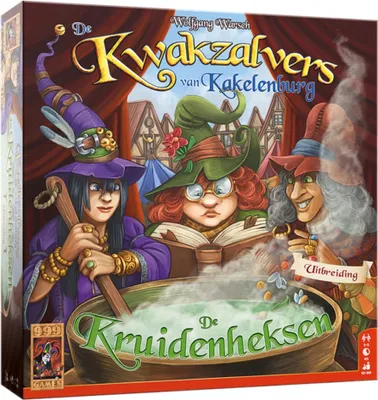 Produktbild von 999Games de Kwakzalvers van Kakelenburg: Das Brettspiel der Kräuterzaunexpansion