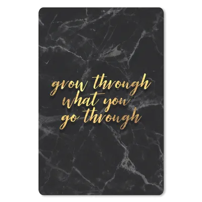Produktbild von MuchoWow® Mauspad Mousepad Zitate - Motivation - Gold - Marmor 18x27 cm - Mousepads - Maus Mat - Pad - Mausunterlage