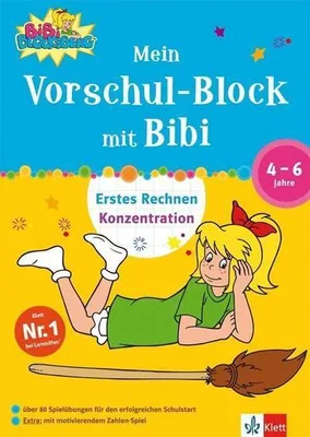 Immagine prodotto di Mein Vorschul-Block mit Bibi