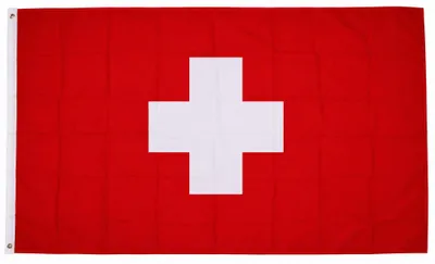 Produktbild von XXL Flagge Schweiz 250 x 150 cm - Fahne- reißfest - rissfest - Hissfahne- Hissflagge - Sturmflagge -zum hissen - - keine billige Chinaqualität