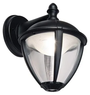 Obrázek produktu pro LED hliníkové venkovní nástěnné svítidlo UNITE černé 22,5x16,5x19,8cm Lutec 2602-BL Eco-Light