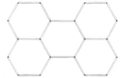 Obrázok produktu pre LED osvetlenie do garáže, superjasné 6500 K, 24 trubíc, BIELE, BIELE
