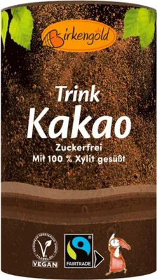 Produktbild von Birkengold zuckerfreier Trink-Kakao - 200g