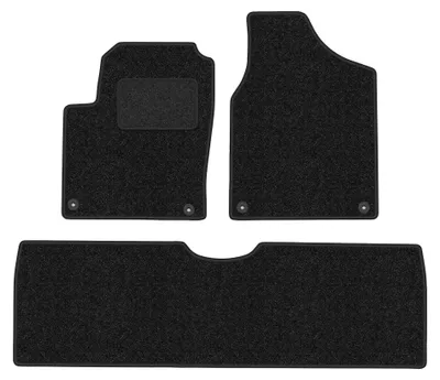 Productafbeelding van Velours automatten voor Volkswagen Sharan I 1995-2010 (MPV) – 3-delig, antraciet, op maat – Wielganizator ANTHRA