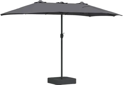 Obrázok produktu pre Záhradný slnečník Antracit 385 x 209 x 244 cm Polyester