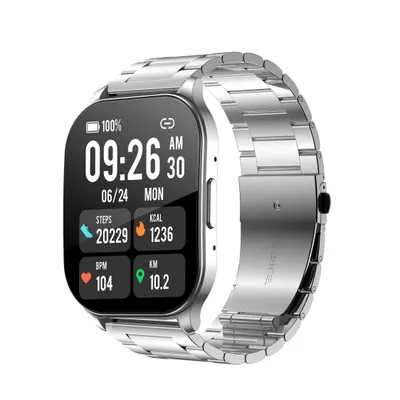 Immagine prodotto di Smartwatch WG AirFlexOne - argento, 2x cinturino
