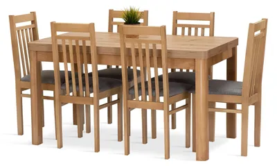 Obrázek produktu pro Jídelní sestava MARIA stůl + 6 židlí