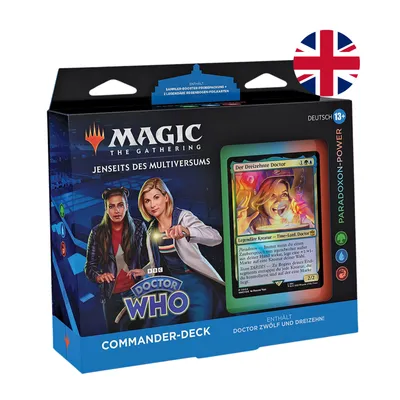 Zdjęcie produktu dla Magic: The Gathering - Universes Beyond: Doctor Who Paradox Power Commander Deck - po angielsku