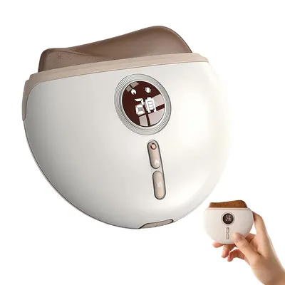 Produktbild von LED Gua Sha Gerät, Gesichtsmassagegerät mit Wärme und Vibration, zur Hautverjüngung und -straffung gegen Falten, Schwellungen und Hautalterung