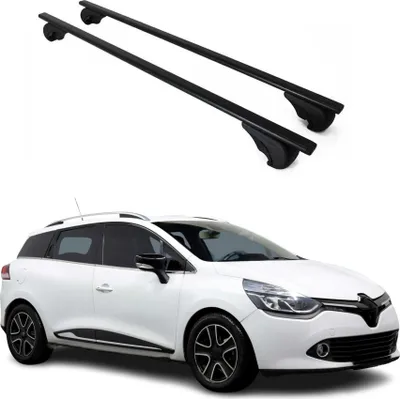 Obrázok produktu pre Strešné nosiče priečne pre Renault Clio Grandtour 2012-2019 Čierna farba