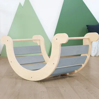 Produktbild von Children's Montessori Balance Swing YUPEE - Grey