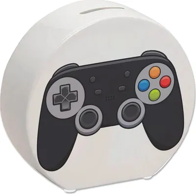 Produktbild von Videospiel-Controller Spardose - Gamer Sparschwein