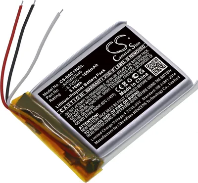 Immagine prodotto di TECHTEK Batteria compatibile con [Bose] SoundWear Companion sostituisce AHS803040