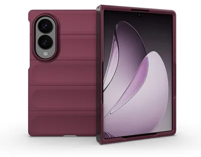 Produktbild von MobyDefend Hülle für Samsung Galaxy Z Fold 8 - TPU Gripcase - Lila