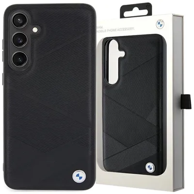 Produktbild von BMW BMHCS24S23RCGPK S24 S921 schwarz hardcase Signature Leather Crossing Lines Pattern Schutzhülle