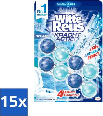 Image de White Giant - Blocs WC Power Active - Ocean Boost - 2 blocs WC - Pack avantage - 15 pièces