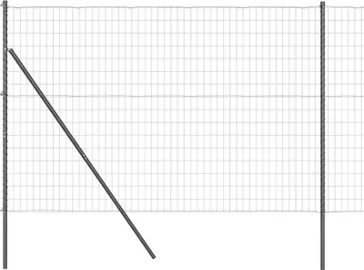 Obrázok produktu pre vidaXL Europlot, záhradný plot, podstavica, 10 x 1,5 m, oceľ s PVC povrchovou úpravou