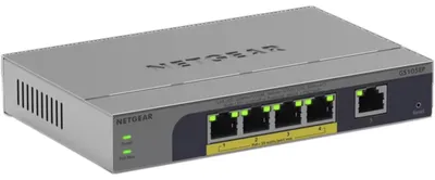 Produktbild von NETGEAR GS105EP, Unmanaged, Gigabit Ethernet (10/100/1000), Vollduplex, Power over Ethernet (PoE)