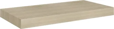 Image de Étagère murale flottante chêne 50x23x3,8 cm MDF