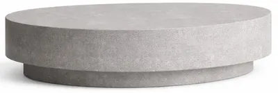 Produktbild von Casa Padrino Luxus Beton Couchtisch Grau 142 cm - Wohnzimmer & Garten Möbel