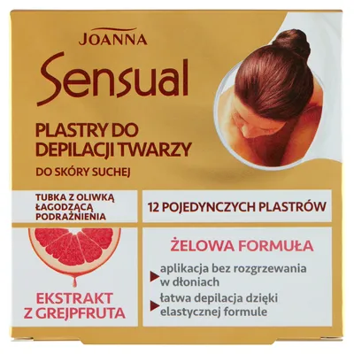 Produktbild von Joanna Sensual Krem do depilacji ciała i twarzy z grejpfrutem 8092