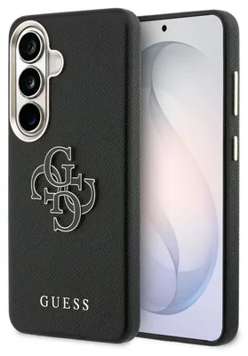 Obrázok produktu pre Puzdro Guess Grained Big 4G Metal Logo pre Samsung Galaxy S26+ - čierne