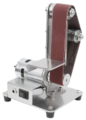 Image de Mini ponceuse à bande électrique - 775 Meuleuse d'angle/polisseuse - Prise UE - e CE - Bricolage : métal et bois