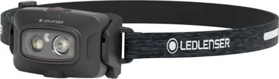 Produktbild von Ledlenser HF4R Signature Stirnlampe schwarz, bis 600 Lumen, 140m Leuchtweite, 72g, 35 Std Laufzeit, IP68, mit Akku